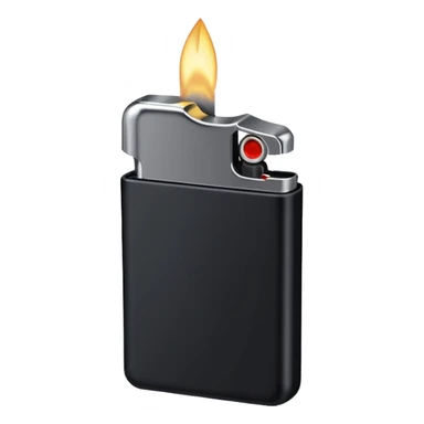 black lighter sticker