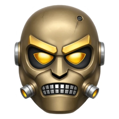 Doomsday war mask emoji sticker