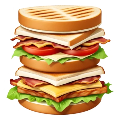 Grilled chicken club sandwich  sticker