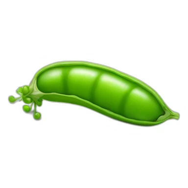single pea sticker