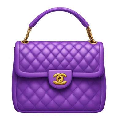 Purple Chanel handbag  sticker