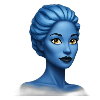 Mystique powers woman sticker