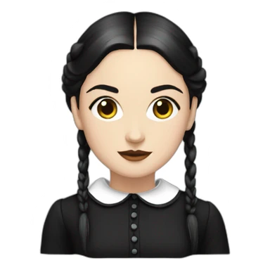 Wednesday Adams sticker