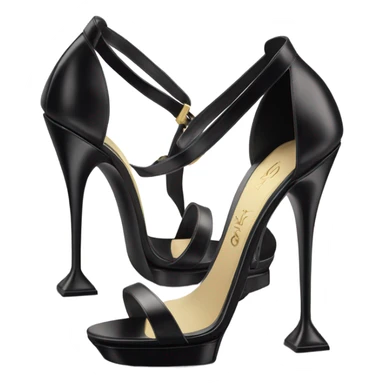 OPYUM YSL HEEL SANDAl sticker