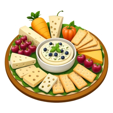 food platter sticker