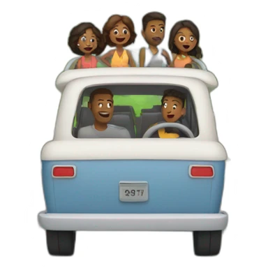 family road trip sticker