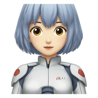 Rei Ayanami sticker