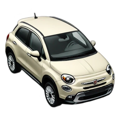 Fiat 500 x sticker