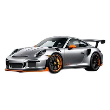 Porsche gt3 rs sticker
