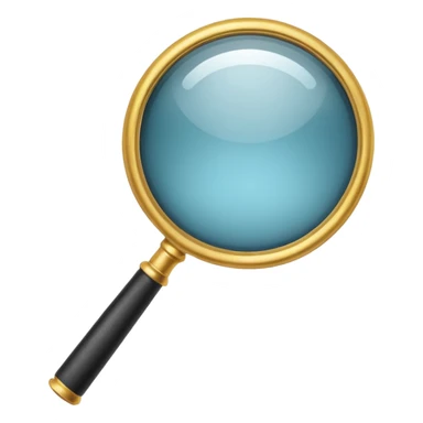 lupa, objeto sticker