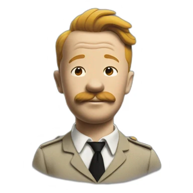 Tintin sticker