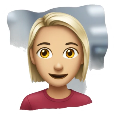 Person photobomb sticker