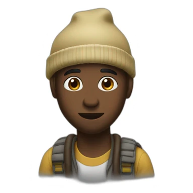 Luidji rappeur sticker