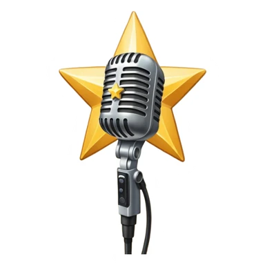  create-a-vibrant-and-dynamic-emoji-that-represents-pop-or-stage-vocal-performance.-the-design-should-feature-a-close-up-of-a-classic-stage-microphone-(retro-style)-with-a-lanyard,-set-against-a-star sticker