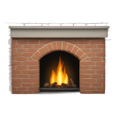 Brick Fireplace sticker