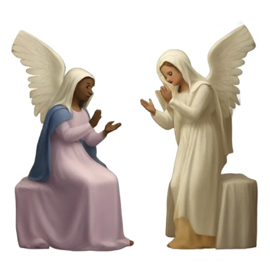 The Annunciation sticker