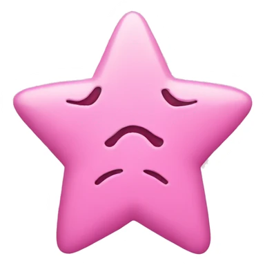 Two pink stars sticker