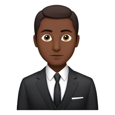 Polat alemdar in suit without tie sticker