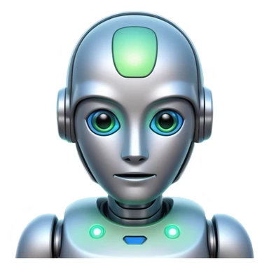 hallucinating robot sticker