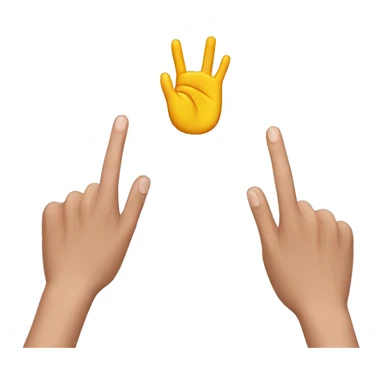 Cracking fingers sticker