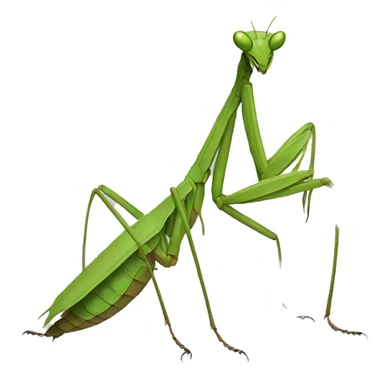 Preying mantis sticker
