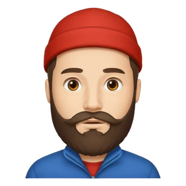 cübbe giyen takkeli sakallı bir insan emojisi sticker