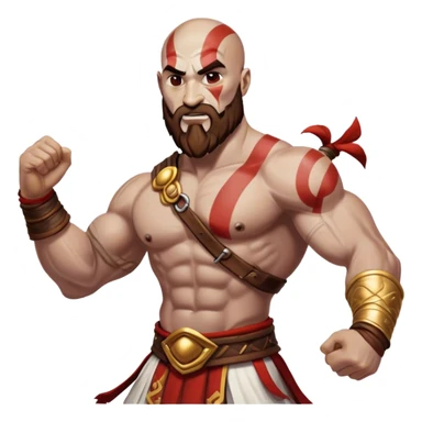 Kratos dancing sticker