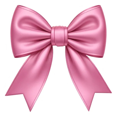 bow pink sticker