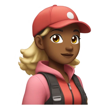 Serena Pokemon Trainer sticker