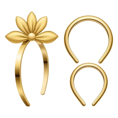 Hair accessories sticker