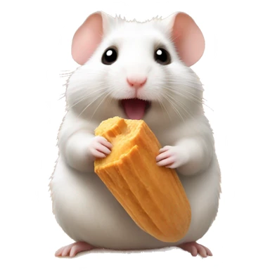 Hamster in the dessert  sticker