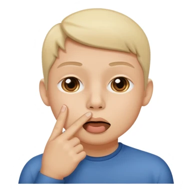 Shh-shh-shh. Quiet. Shut up sticker