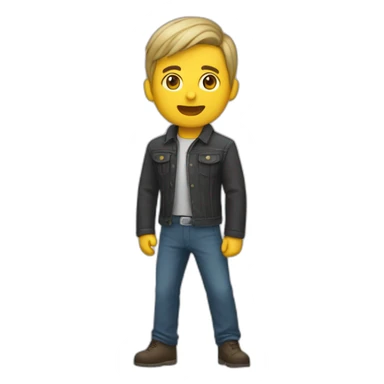 persona cayendo por barranco sticker