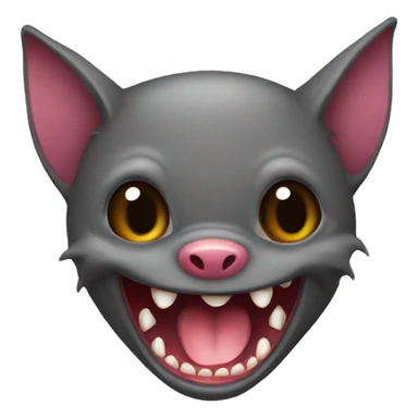 Vampire bat sticker