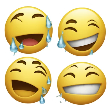 absurdly laughing emoji sticker