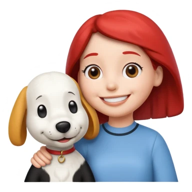 Snoopy y Fifi sticker