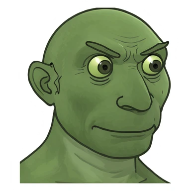 Pills raining on a man sticker