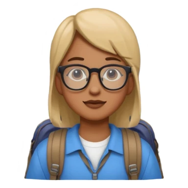 City Backpack Student sticker