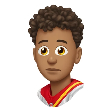 Patrick Mahomes sobbing sticker