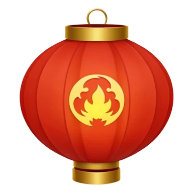 chinese lantern sticker