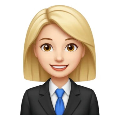 Public Speaker woman  sticker