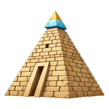 pyramid sticker