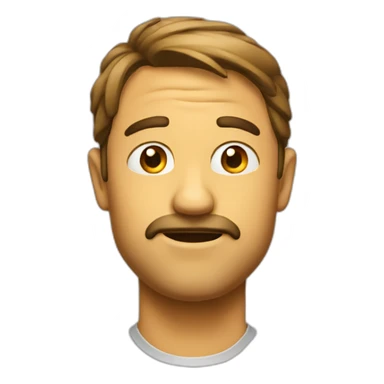 Emoji qui fait un side eyes sticker