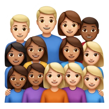 connecting team sticker