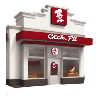 Chick fil a sticker