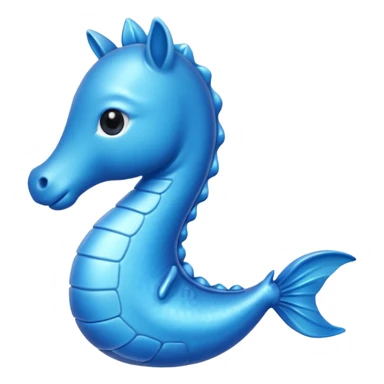 Peut tu me faire un emoji hippocampe sticker