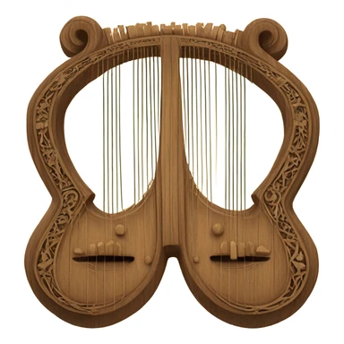 lyre sticker
