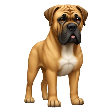 Bullmastiff Dog Breed Full Body sticker