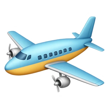 plane pillow sticker