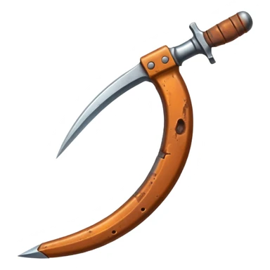 farmer sickel object only no human sticker